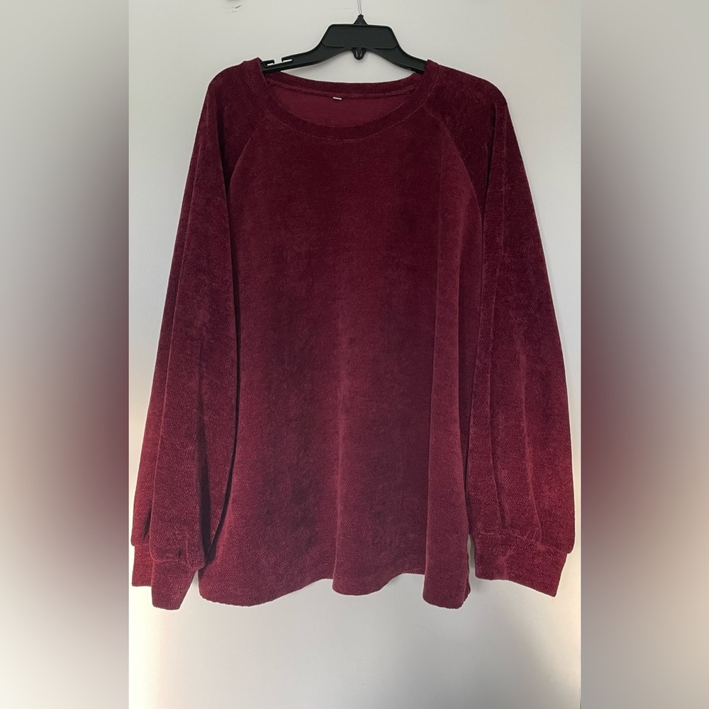 Plush Sweater Top